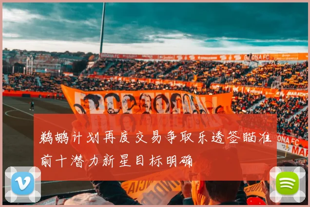 鹈鹕计划再度交易争取乐透签瞄准前十潜力新星目标明确