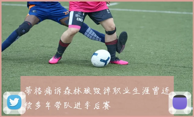 蒂格痛诉森林狼毁掉职业生涯曾连续多年带队进季后赛